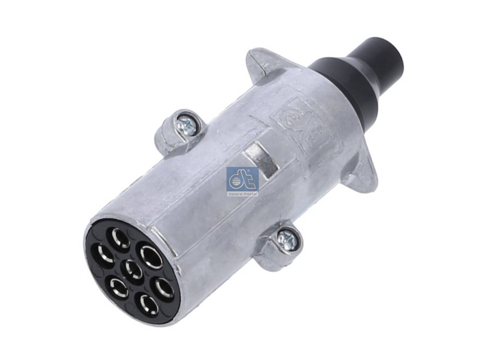 DT Spare Parts 4.60115 Plug, aluminium, 24 V, ISO 1185, 7 poles