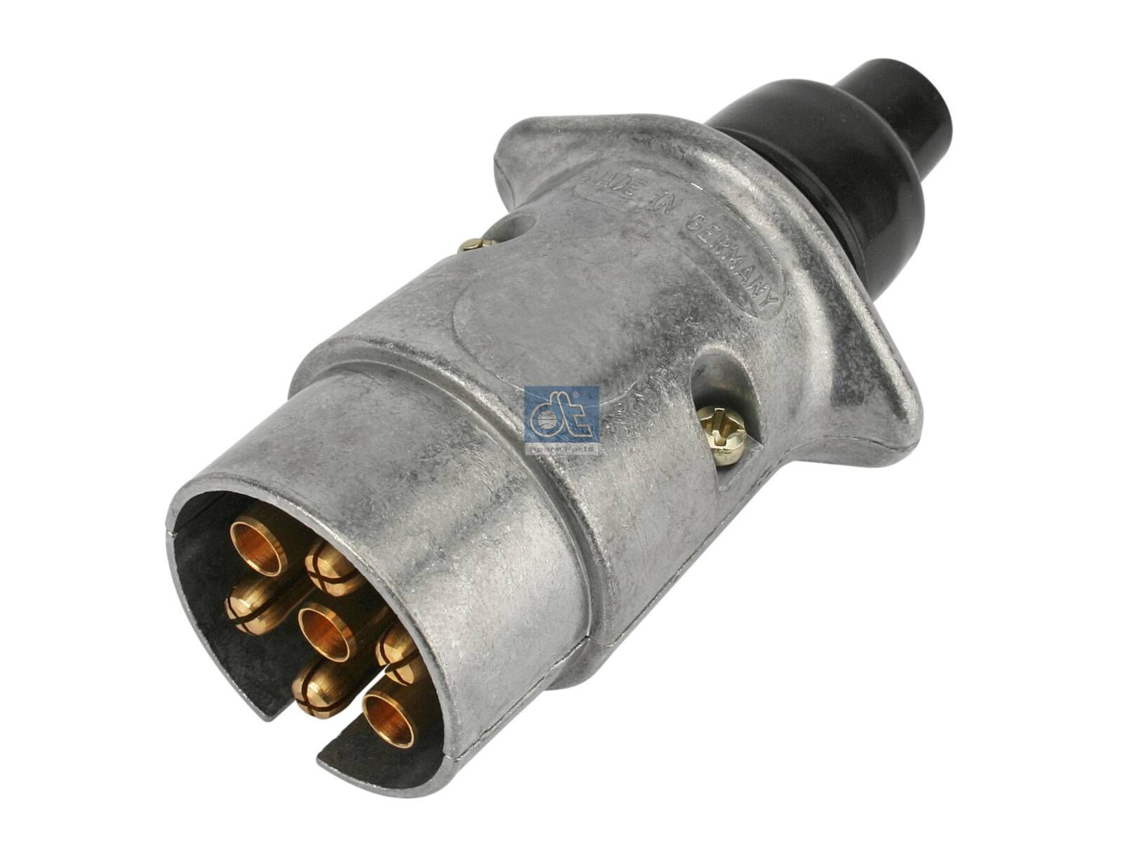 DT Spare Parts 4.60414 Plug, aluminium, 12 V, ISO 1724, 7 poles