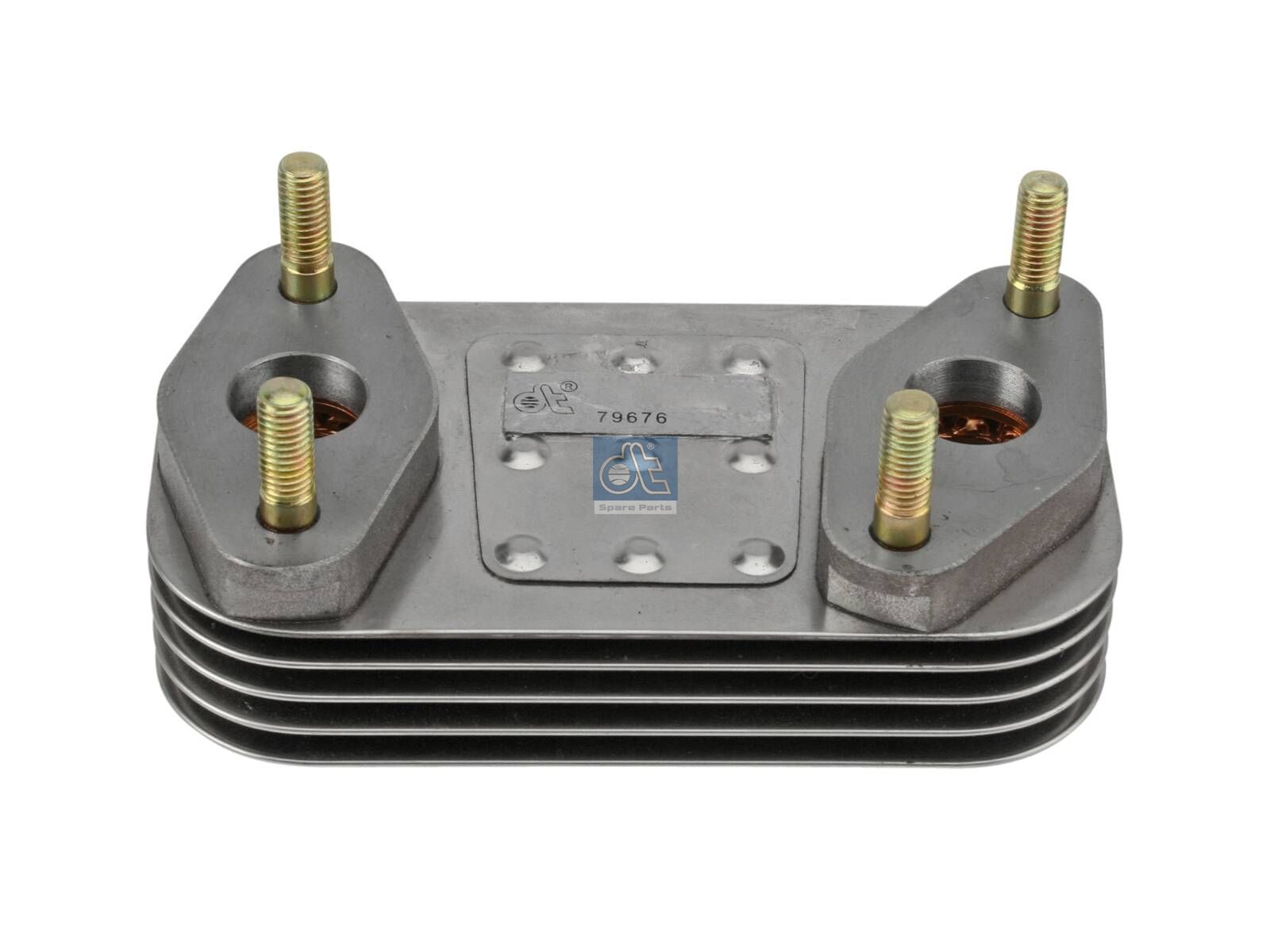 DT Spare Parts 4.60489 Oil cooler, L: 144 mm, W: 78 mm, T: 47 mm