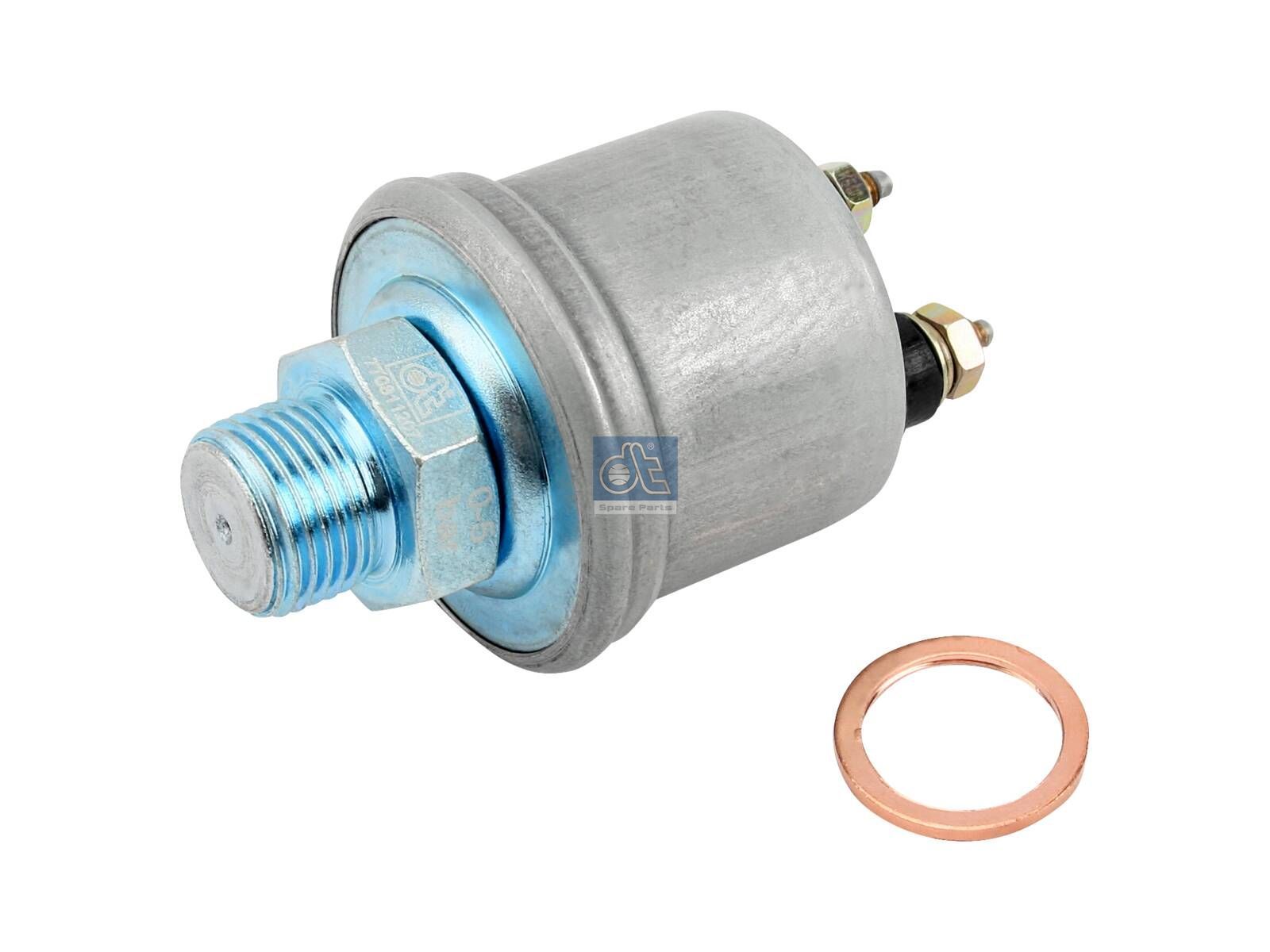 DT Spare Parts 4.60689 Oil pressure sensor, M18 x 1,5, 0.25 bar, SPmax: 5 bar