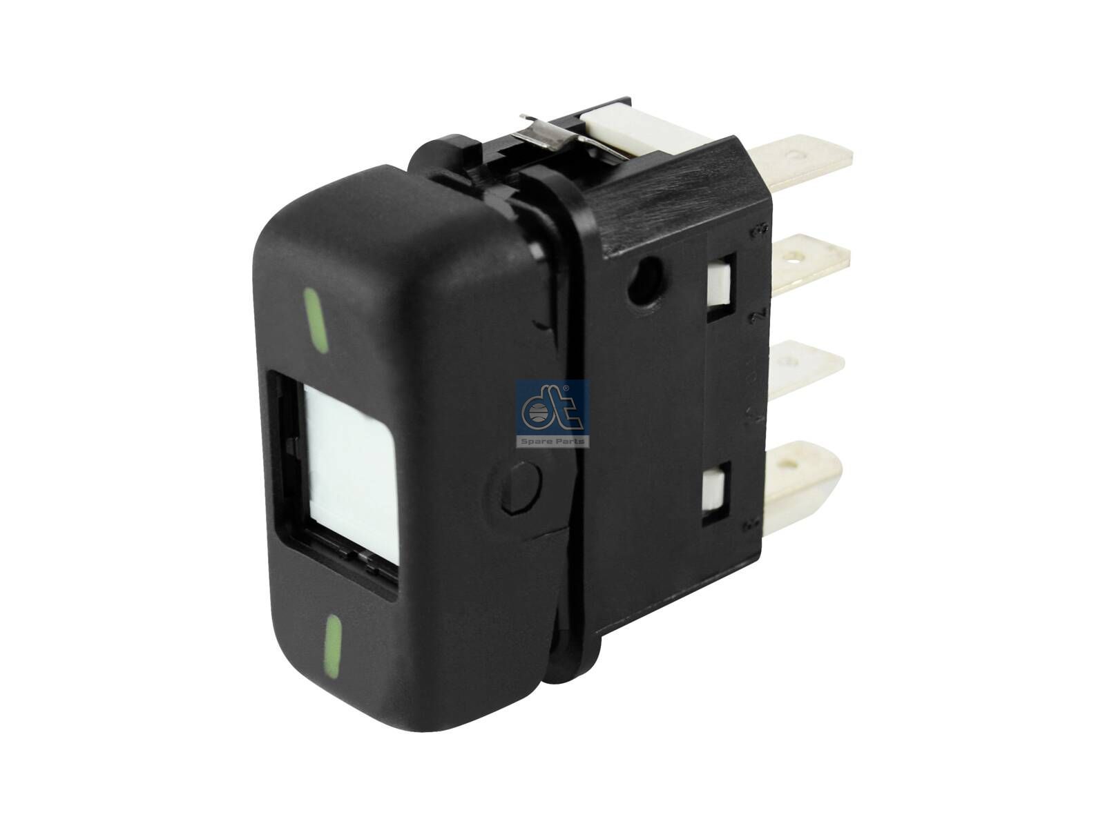 DT Spare Parts 4.61348 Switch, with LED light-emitting diode, 24 V, 8 A