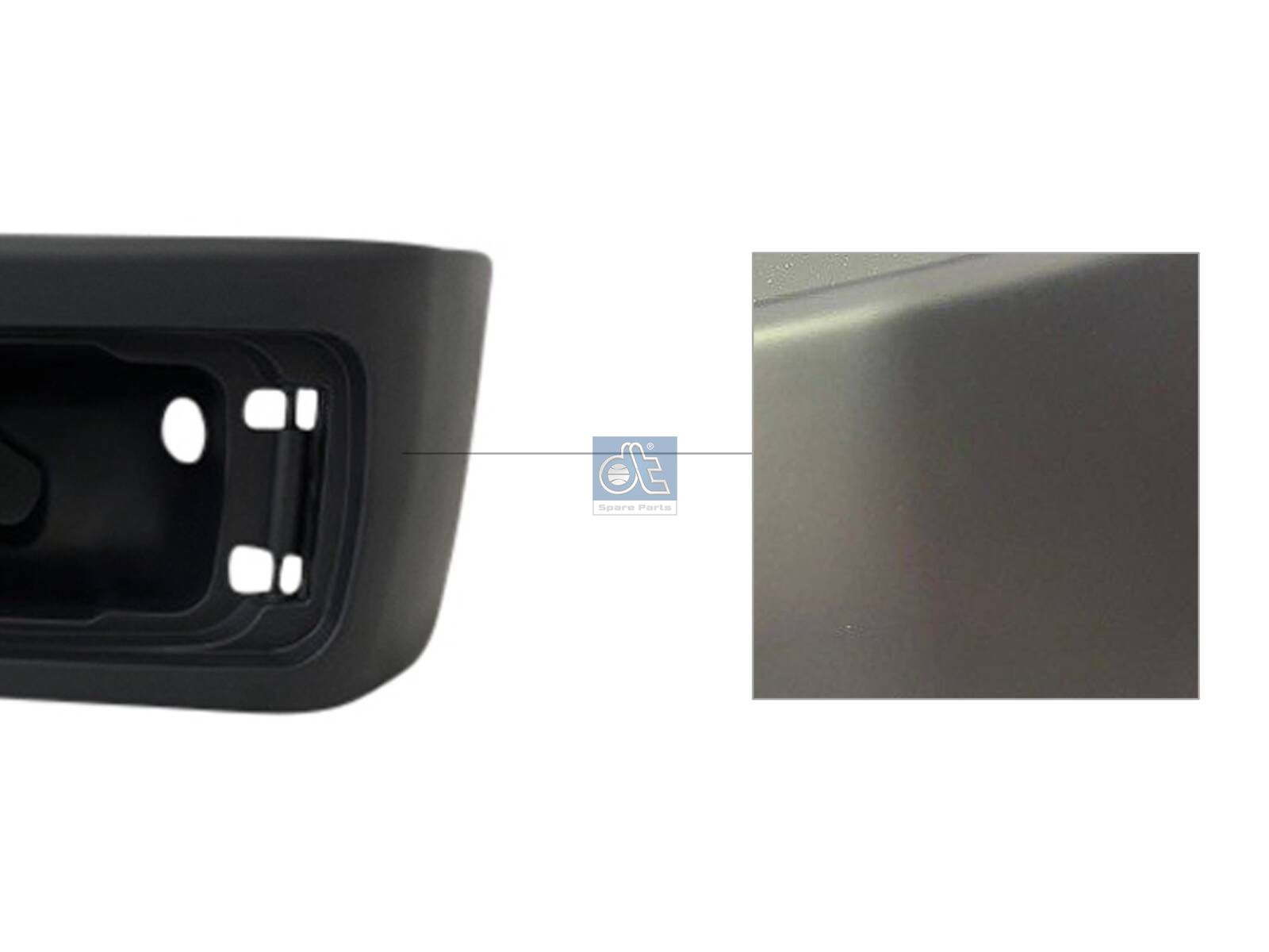 DT Spare Parts 4.61485 Bumper, left
