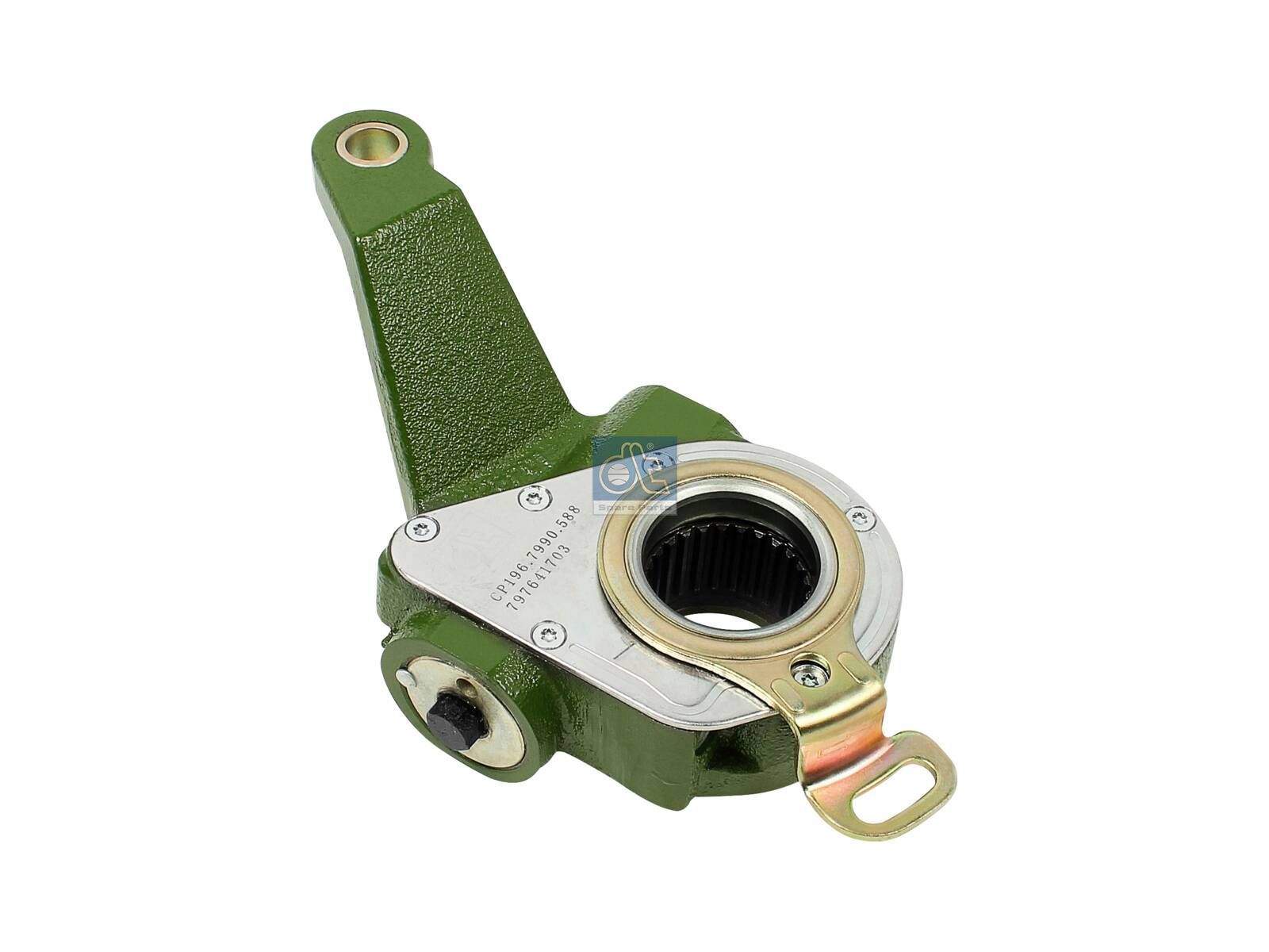 DT Spare Parts 4.61588 Slack adjuster, automatic, left, N42 x 1,5, b: 14 mm, Lb: 145 mm, Or: 56 mm, DIN 5480, 26 teeth