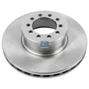 DT Spare Parts 4.62214 Brake disc, D: 335 mm, 10 bores, b: 14.5 mm, P: 120 mm, d: 91.6 mm, H: 102.4 mm, S: 34 mm, s: 28 mm