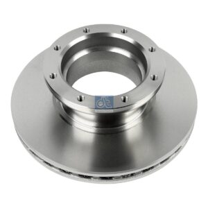 DT Spare Parts 4.62216 Brake disc, D: 335 mm, 8 bores, P: 177 mm, M12 x 1,5, d: 145 mm, H: 111 mm, S: 34 mm, s: 28 mm