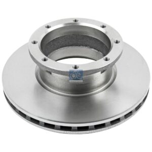 DT Spare Parts 4.62218 Brake disc, D: 335 mm, 8 bores, P: 177 mm, M12 x 1,5, d: 152 mm, H: 111 mm, S: 34 mm, s: 28 mm