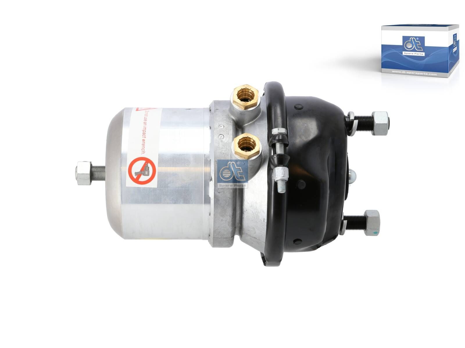 DT Spare Parts 4.62264 Spring brake cylinder, M16 x 1,5, M22 x 1,5, Ls: 64 mm, Lp: 15 mm