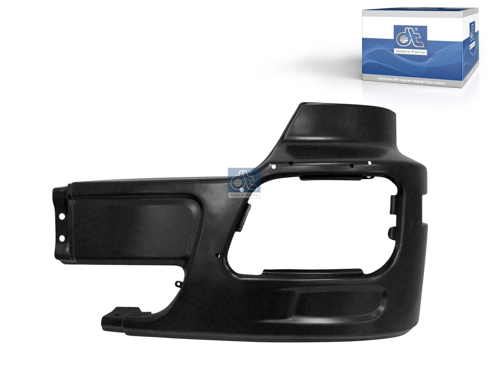 DT Spare Parts 4.62398 Bumper corner, steel, left