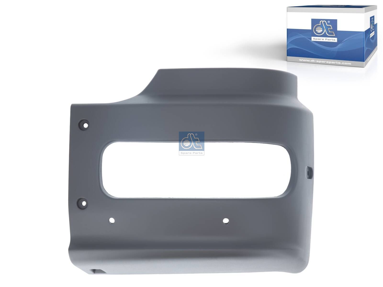 DT Spare Parts 4.62422 Bumper, left, black