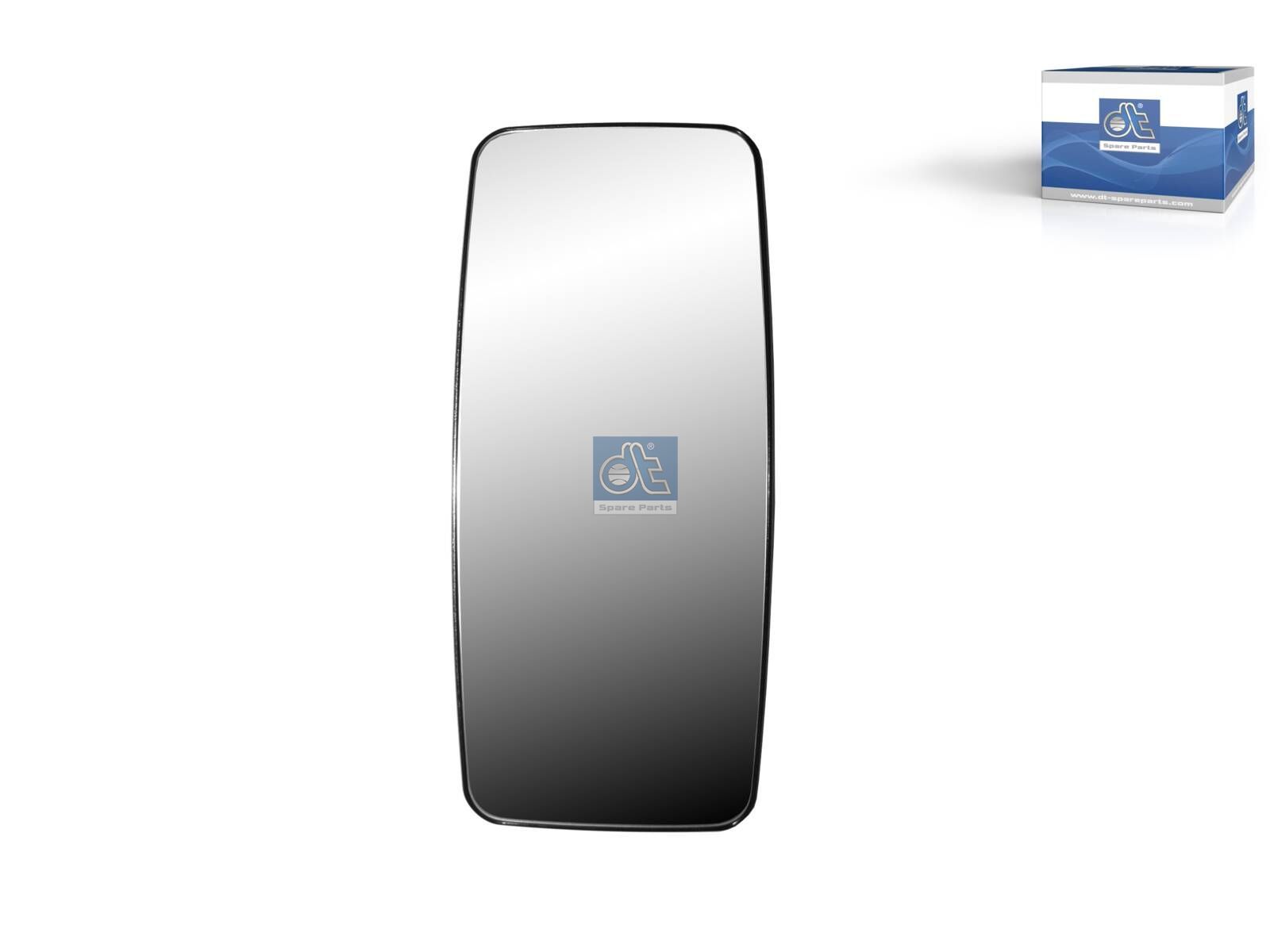 DT Spare Parts 4.62560 Mirror glass, main mirror, heated, D: 1200 mm, R: 1800 mm, W: 188 mm, H: 433 mm