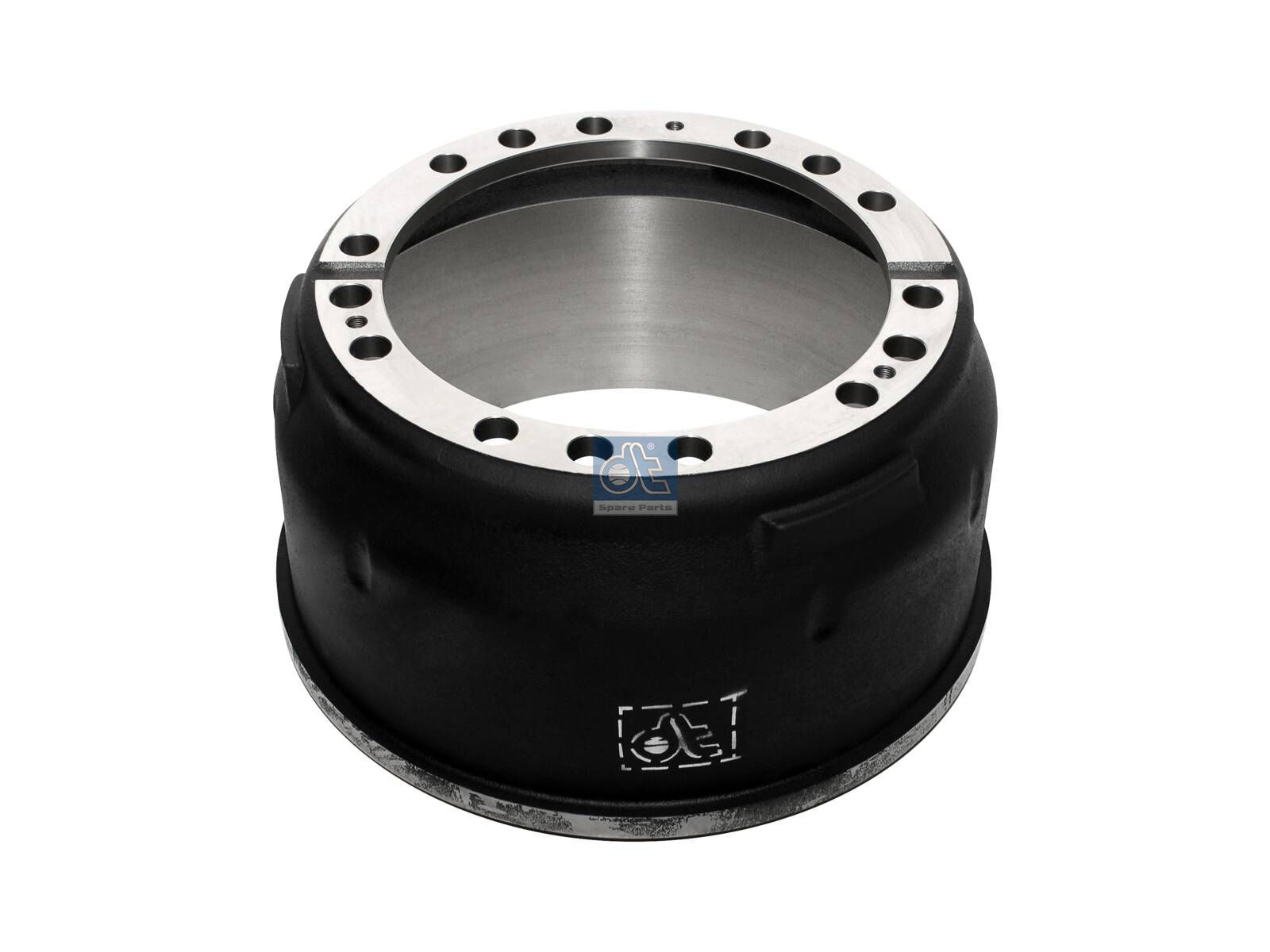 DT Spare Parts 4.62958 Brake drum, D: 410 mm, 10 bores, b: 23 mm, P: 335 mm, d: 298 mm, H: 250 mm, B: 172 mm