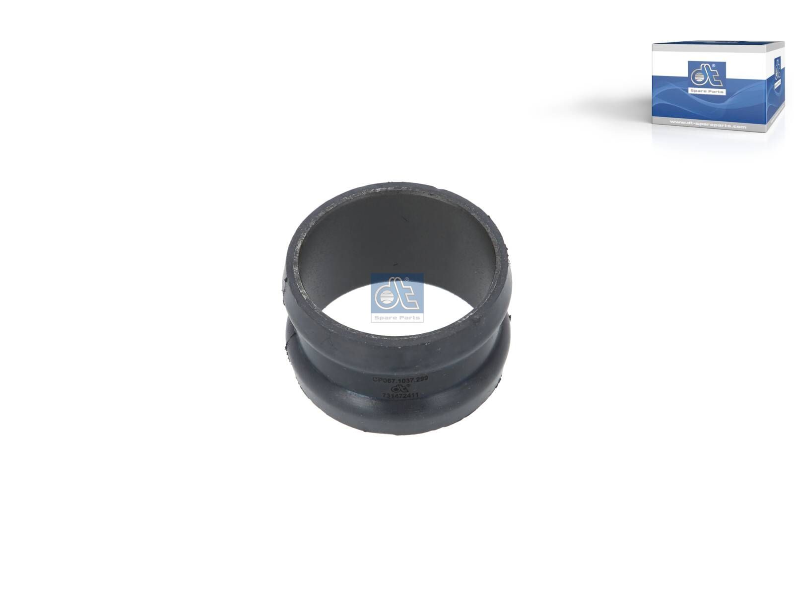 DT Spare Parts 4.63299 Connector, water pump, d: 46 mm, D: 55 mm, H: 33 mm