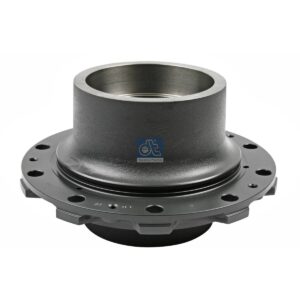 DT Spare Parts 4.63348 Wheel hub, without bearings, d1: 157 mm, d2: 170 mm, D: 375 mm, 10 bores, b: 22 mm, H: 220 mm