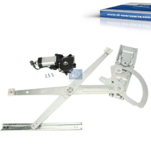 DT Spare Parts 4.63374 Window regulator, electrical, left, with motor