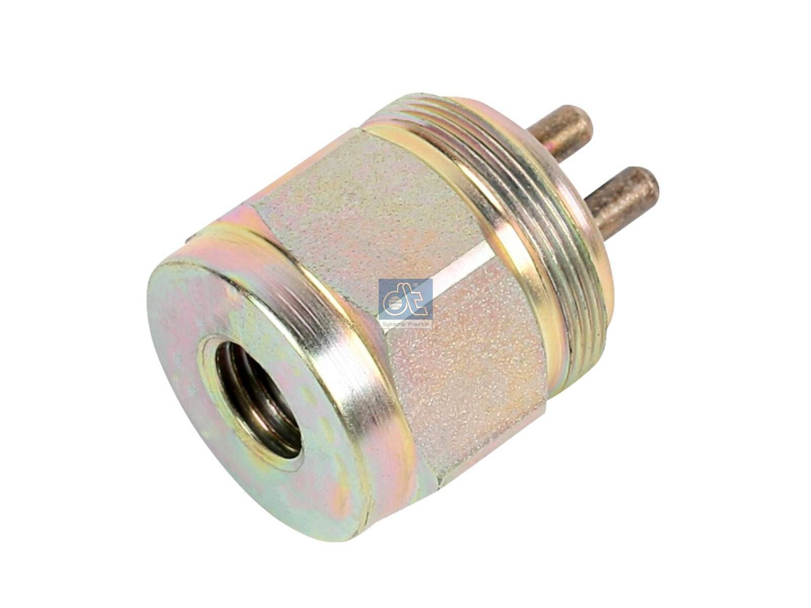 DT Spare Parts 4.63418 Brake light switch, M12 x 1,5, M27 x 1, SPmin: 0.6 bar, SPmax: 1 bar