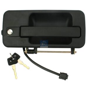 DT Spare Parts 4.63427 Outside door handle, right, complete with lock cylinder