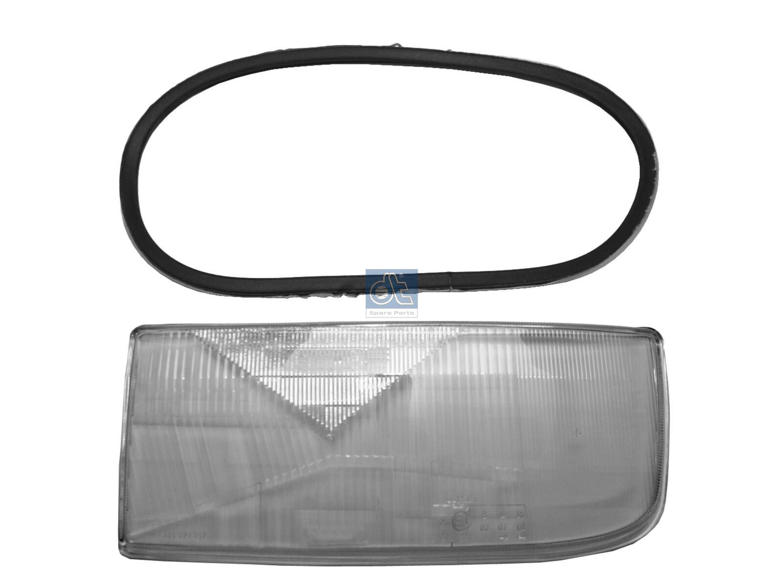 DT Spare Parts 4.63500 Headlamp glass, left