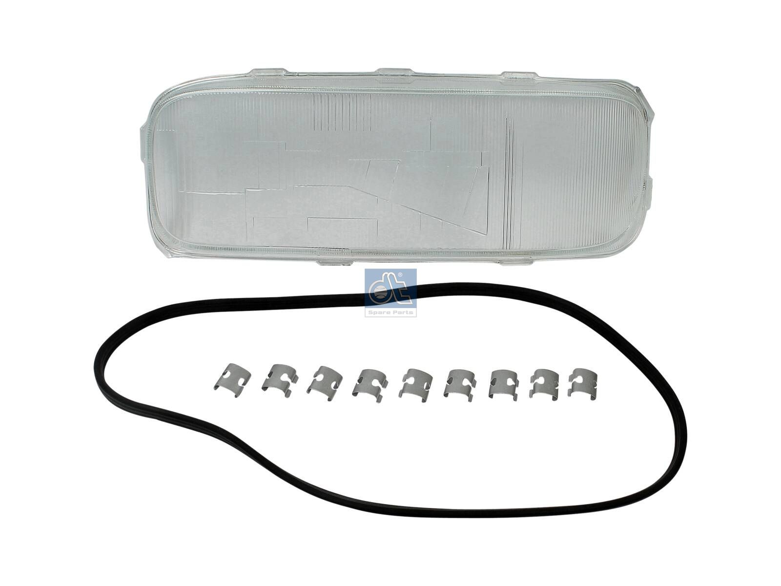 DT Spare Parts 4.63507 Headlamp glass, left