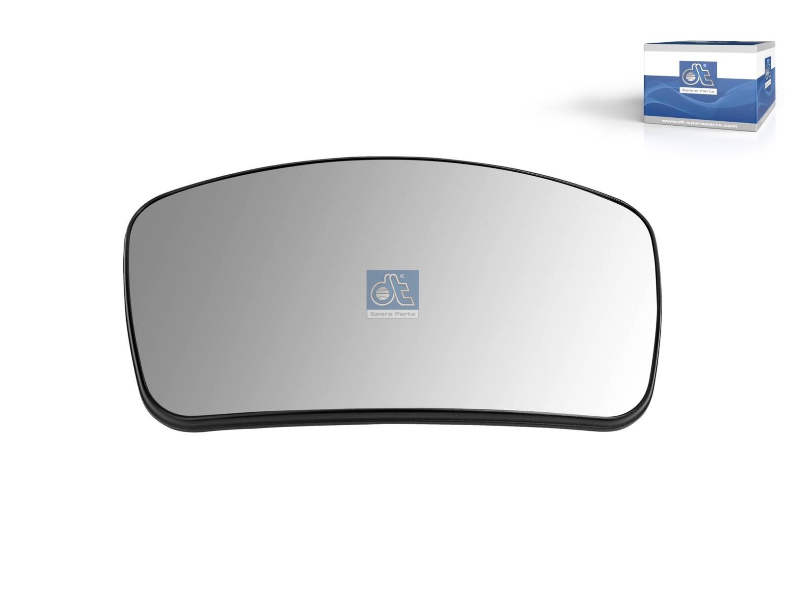 DT Spare Parts 4.63949 Mirror glass, kerb observation mirror, D: 300 mm, R: 300 mm, W: 163 mm, H: 303 mm