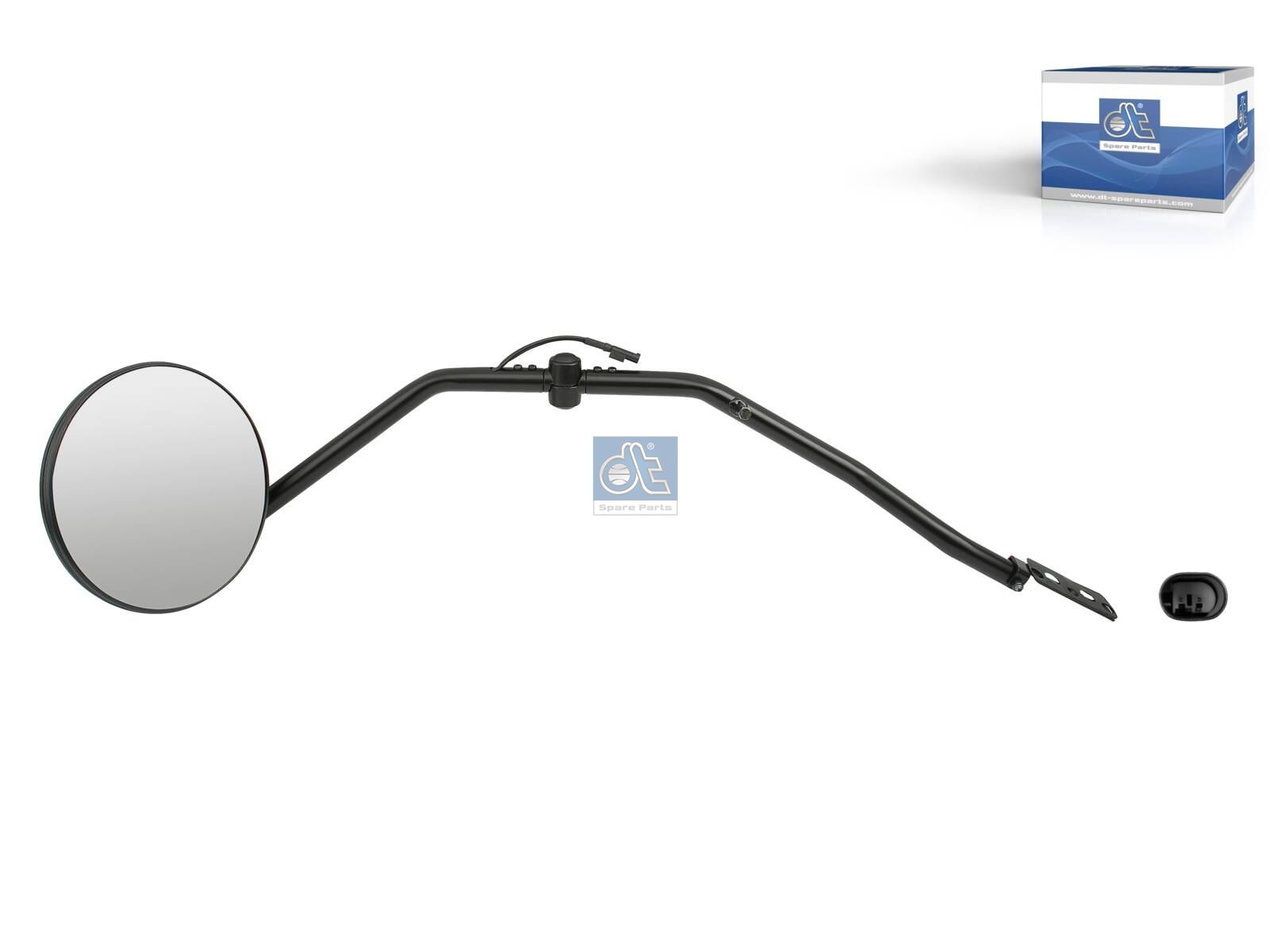DT Spare Parts 4.63958 Front mirror, heated, R: 300 mm
