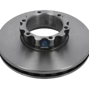 DT Spare Parts 4.63994 Brake disc, D: 312 mm, 6 bores, P: 140 mm, M12 x 1,5, d: 118 mm, H: 82 mm, S: 34 mm, s: 32 mm