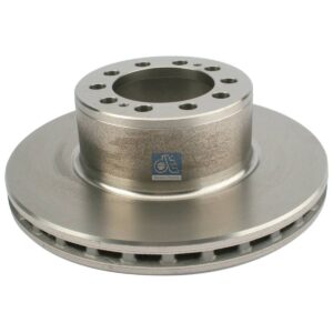 DT Spare Parts 4.63995 Brake disc, D: 430 mm, 10 bores, b: 21 mm, P: 168 mm, d: 131 mm, H: 143.5 mm, S: 45 mm, s: 37 mm