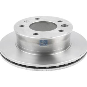 DT Spare Parts 4.63998 Brake disc, D: 276 mm, 5 bores, b: 15 mm, P: 130 mm, d: 85 mm, H: 77 mm, S: 22 mm, s: 19 mm