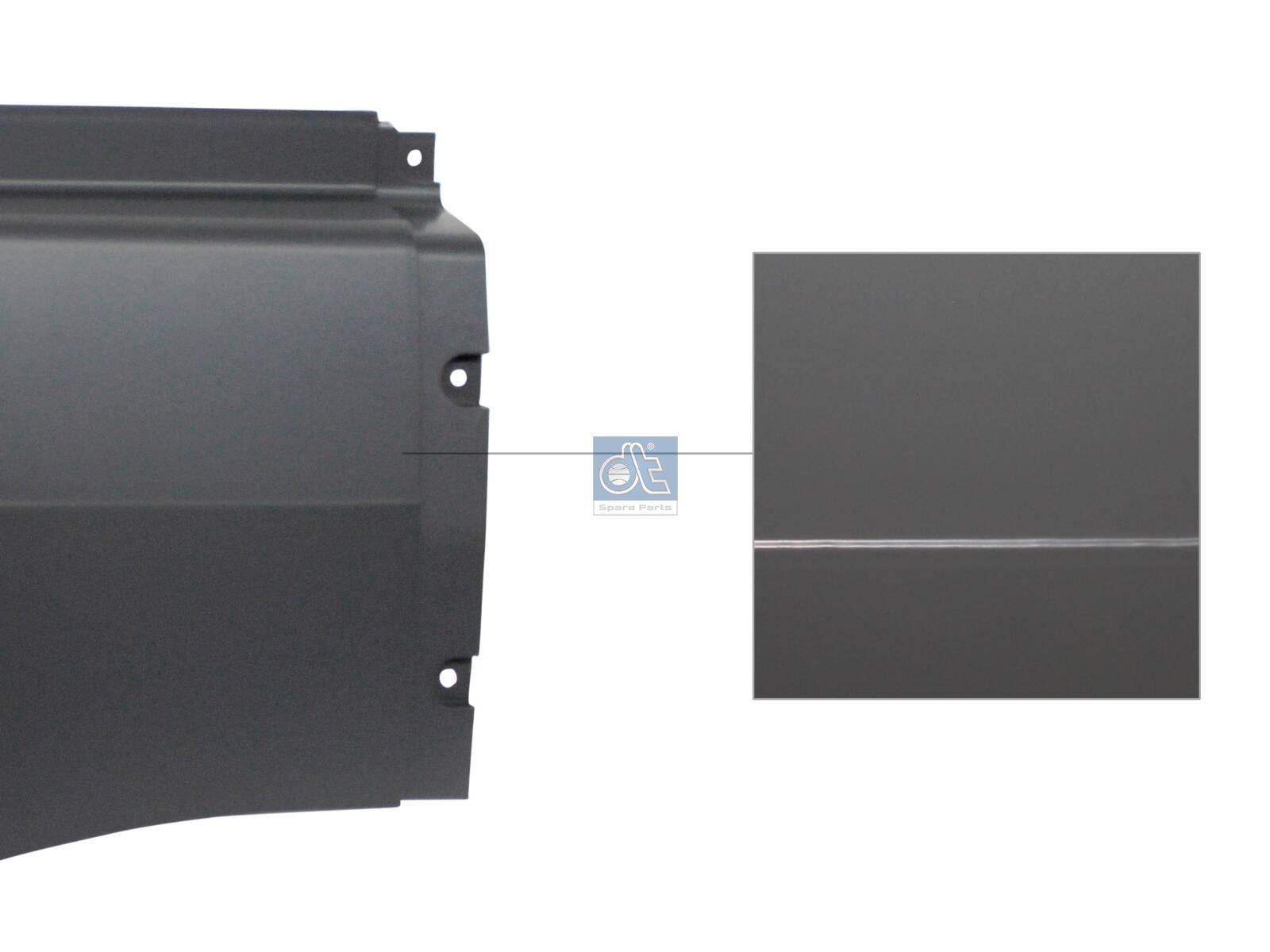 DT Spare Parts 4.64118 Cover, storage box, right