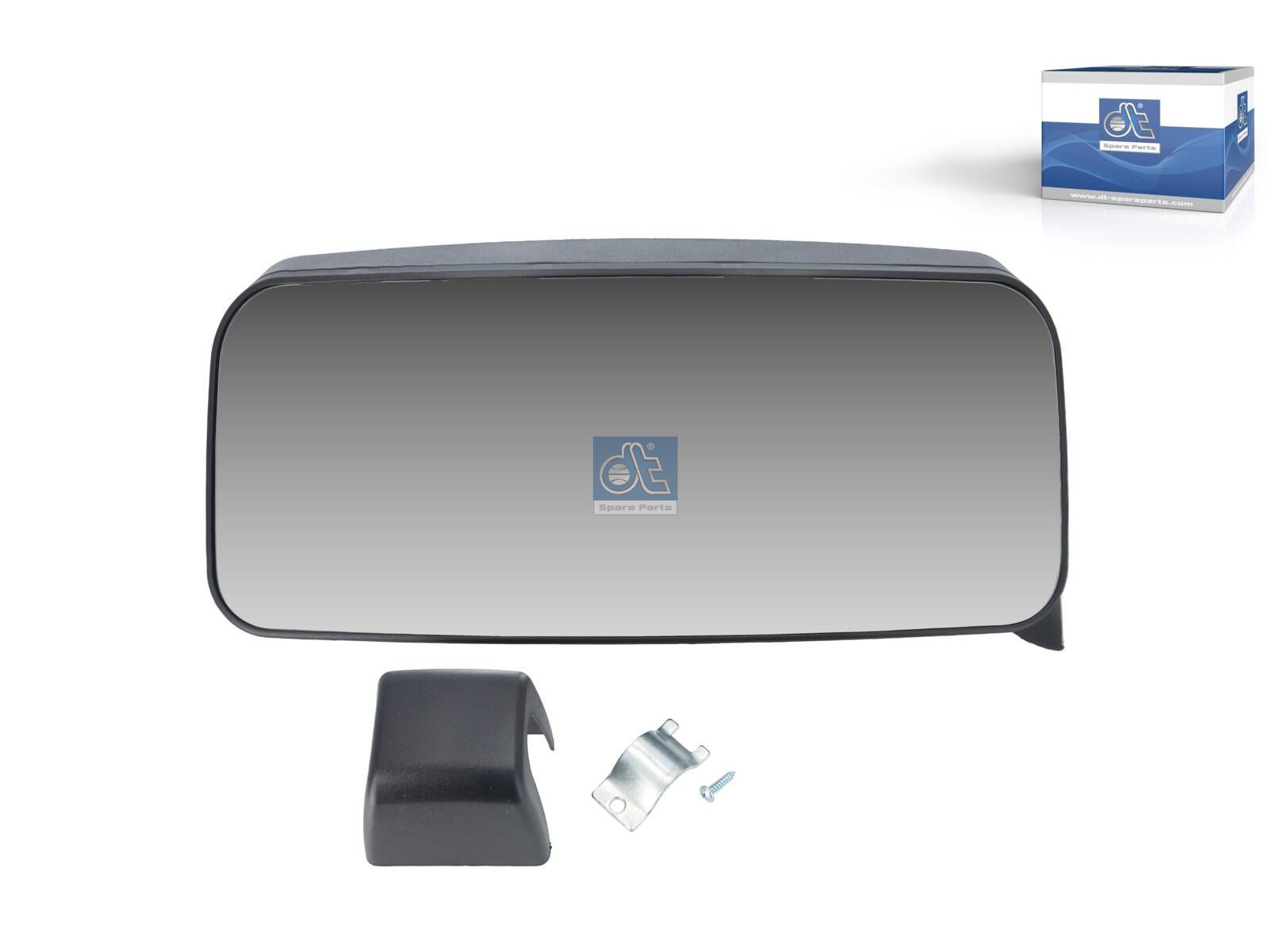 DT Spare Parts 4.64200 Main mirror, left, heated, electrical, R: 1200 mm