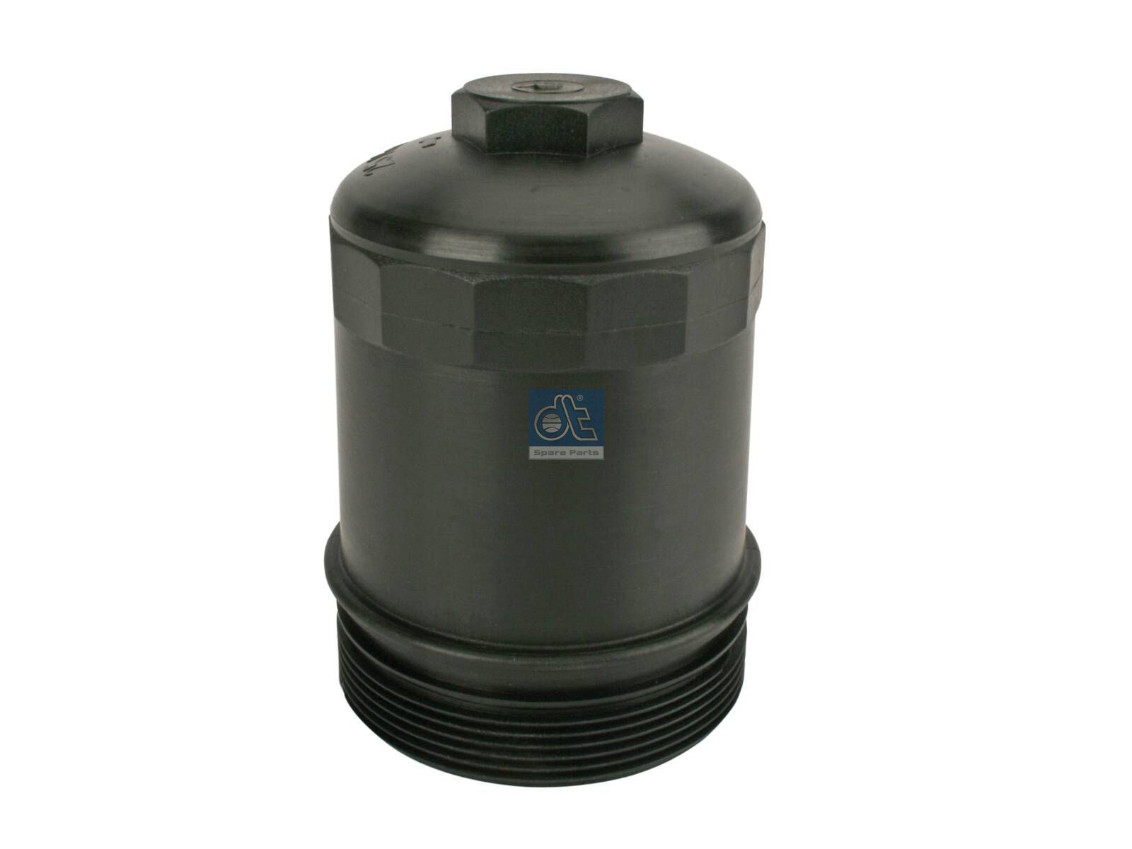 DT Spare Parts 4.64475 Oil filter cover, d: 41 mm, D: 105 mm, Te100 x 3, H: 144 mm