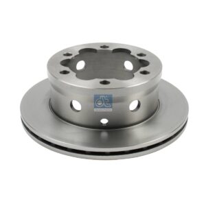 DT Spare Parts 4.64645 Brake disc, D: 285 mm, 6 bores, b: 15 mm, P: 145 mm, d: 120 mm, H: 93 mm, S: 22 mm, s: 19 mm