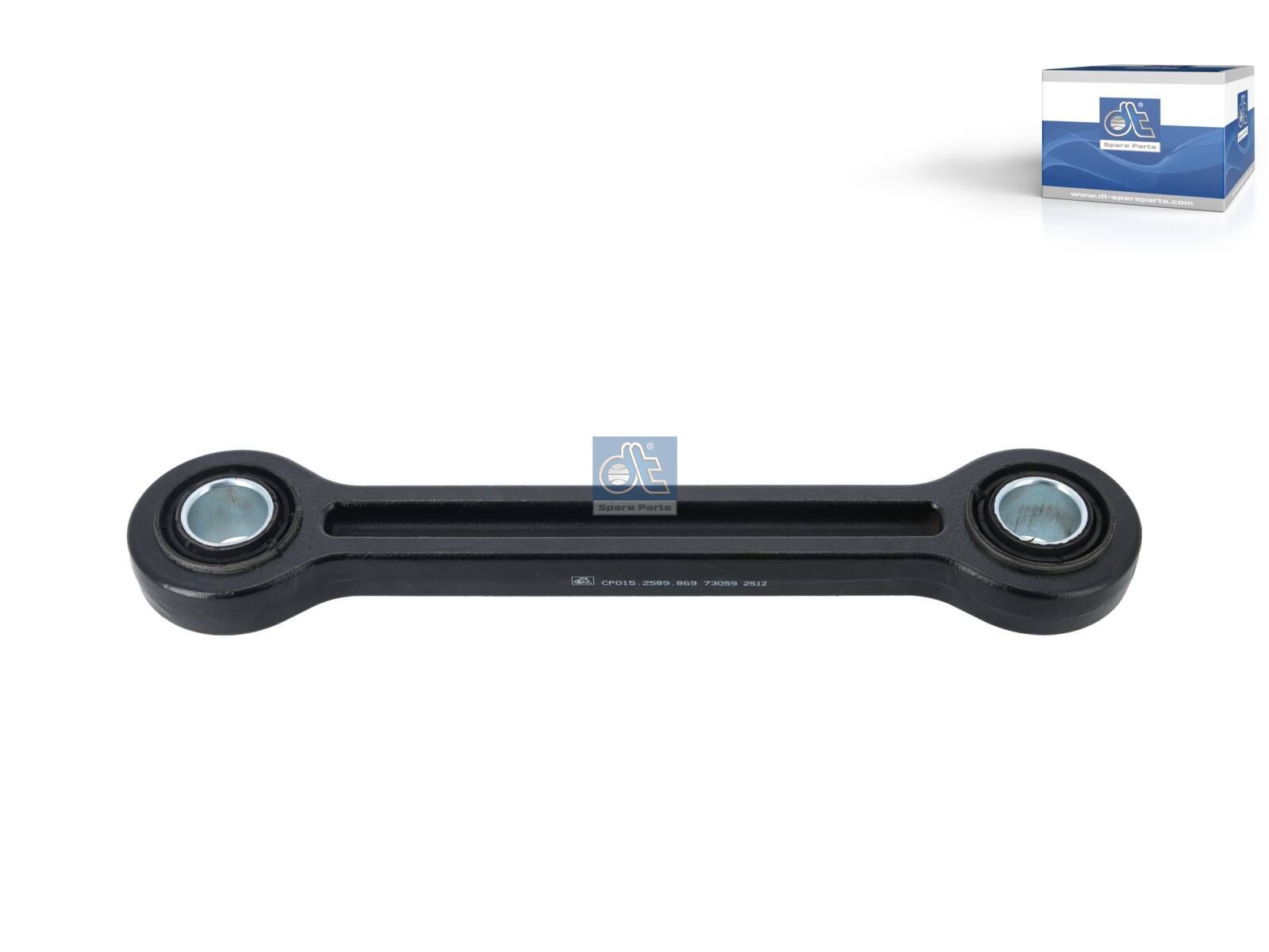 DT Spare Parts 4.64869 Connecting rod, stabilizer, with bushing