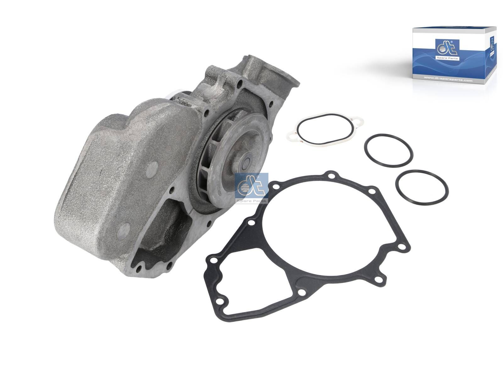 DT Spare Parts 4.64893 Water pump, DI: 125 mm