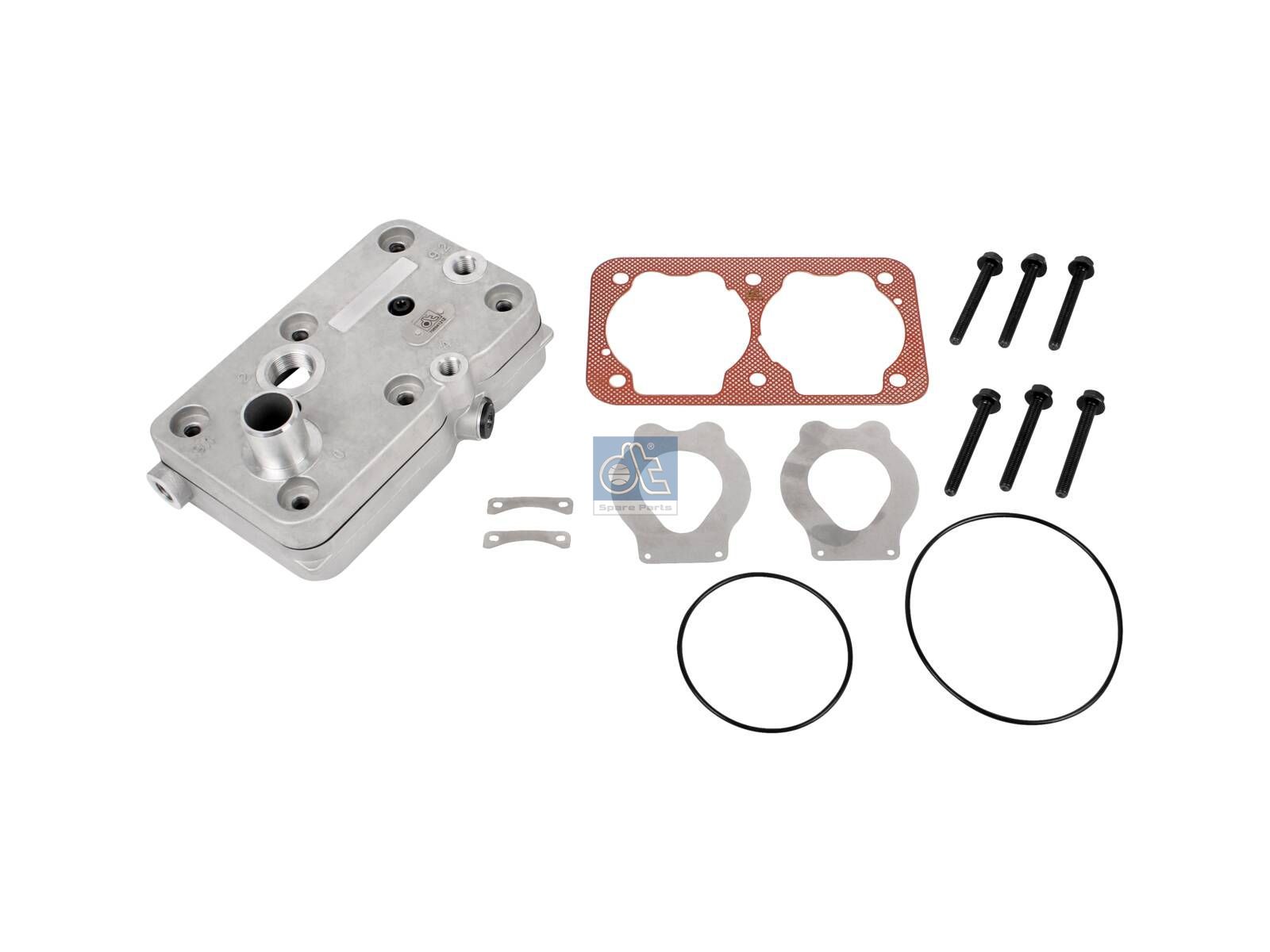 DT Spare Parts 4.65101 Cylinder head, compressor, complete