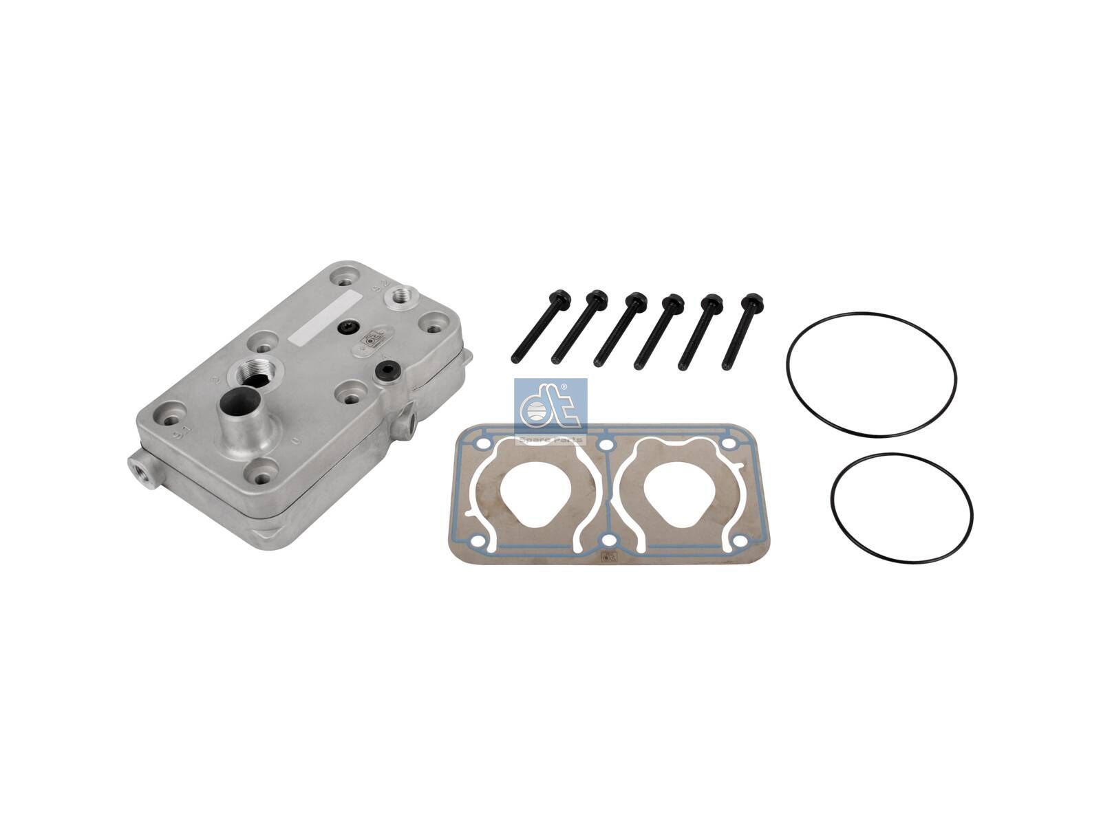 DT Spare Parts 4.65105 Cylinder head, compressor, complete