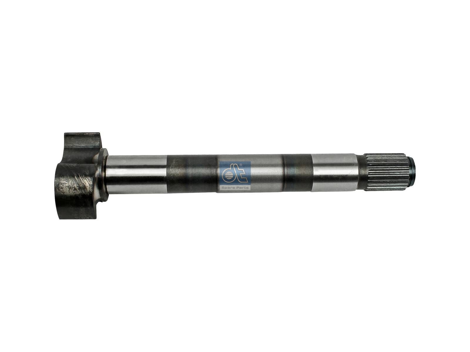 DT Spare Parts 4.65119 Brake camshaft, left, D: 42 mm, L1: 380 mm, L2: 39.5 mm, L3: 327 mm, 26 teeth
