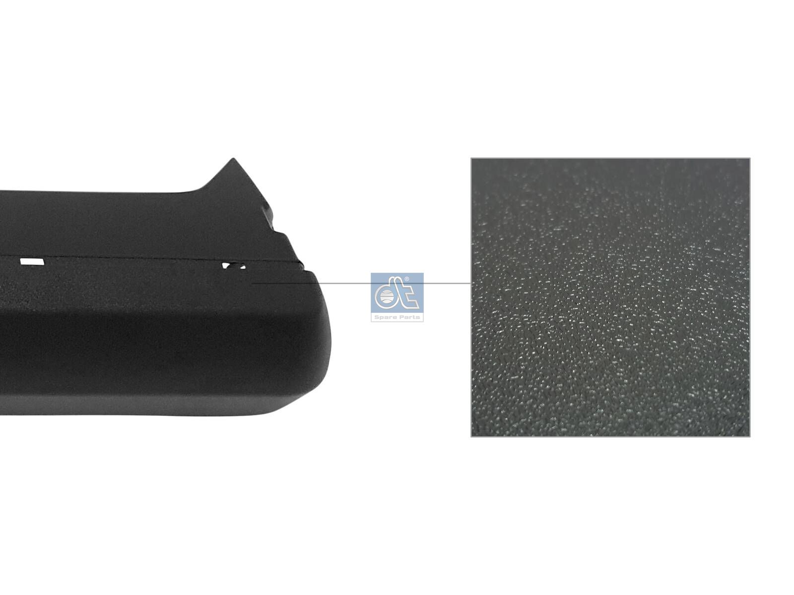DT Spare Parts 4.65122 Mirror arm cover, left
