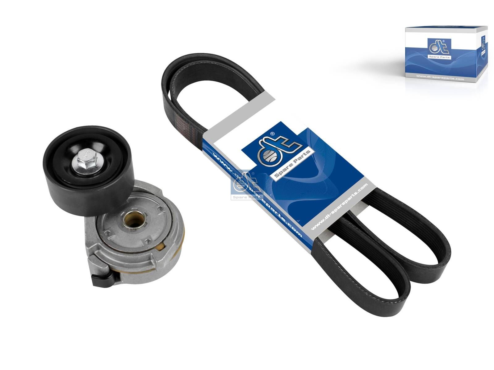 DT Spare Parts 4.65492 Belt tensioner kit, 8 PK, L: 1420 mm