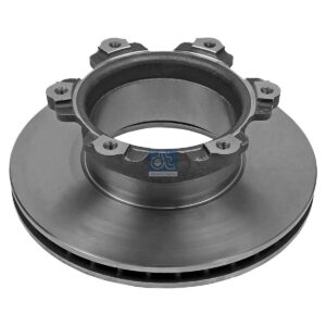 DT Spare Parts 4.65962 Brake disc, D: 304 mm, 6 bores, P: 192 mm, S: 30 mm, s: 27 mm