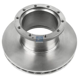 DT Spare Parts 4.65963 Brake disc, D: 406 mm, 10 bores, P: 215 mm, d: 194 mm, H: 175 mm, S: 48 mm, s: 38 mm