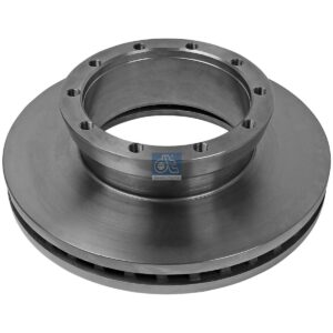 DT Spare Parts 4.65966 Brake disc, D: 396 mm, 10 bores, P: 215 mm, M16 x 1,5, d: 194 mm, H: 119 mm, S: 48 mm, s: 45 mm
