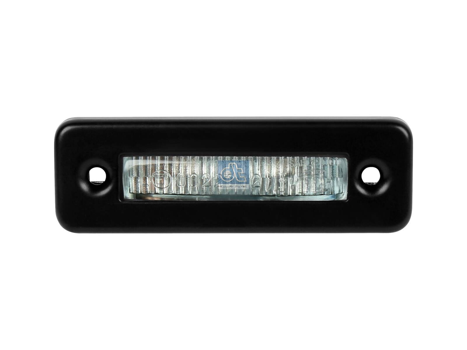 DT Spare Parts 4.66219 License plate lamp, with bulb, 24 V
