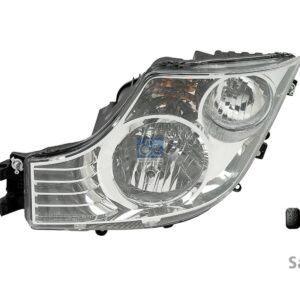 DT Spare Parts 4.66233 Headlamp, left, without bulbs, 24 V, H7