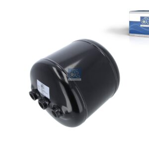 DT Spare Parts 4.66425 Air tank, 10 l, D: 246 mm, M22 x 1,5, L: 277 mm, 15.5 bar