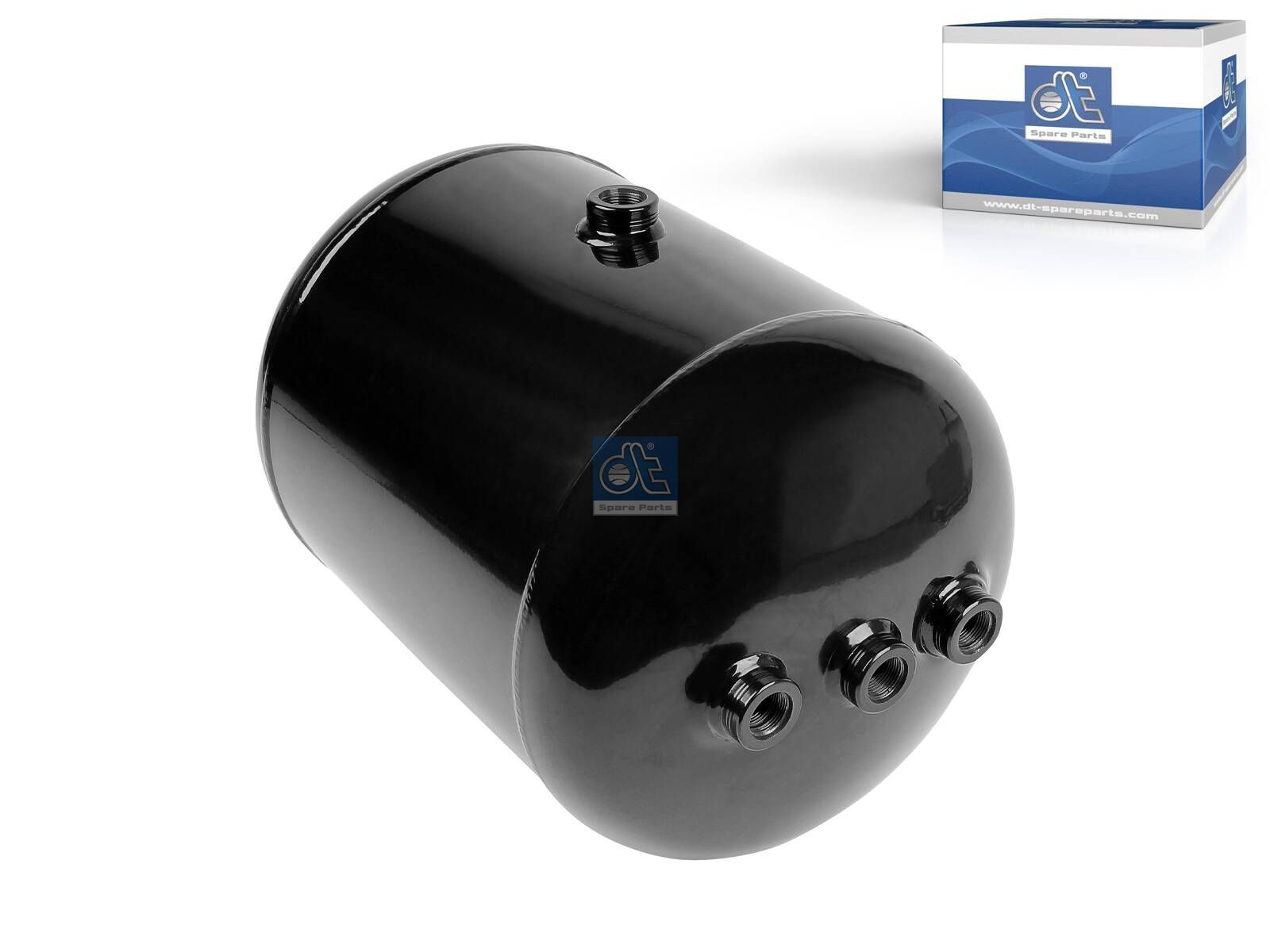 DT Spare Parts 4.66431 Air tank, 20 l, D: 276 mm, M22 x 1,5, L: 411.5 mm, 15.5 bar