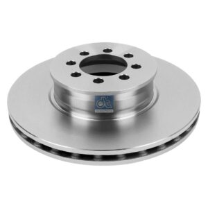 DT Spare Parts 4.67229 Brake disc, D: 290 mm, 8 bores, b: 14.5 mm, P: 96 mm, d: 69.8 mm, H: 70 mm, S: 26 mm, s: 23 mm