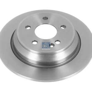 DT Spare Parts 4.67598 Brake disc, D: 296 mm, 5 bores, b: 15 mm, P: 112 mm, d: 67 mm, H: 57.7 mm, S: 10 mm, s: 8 mm