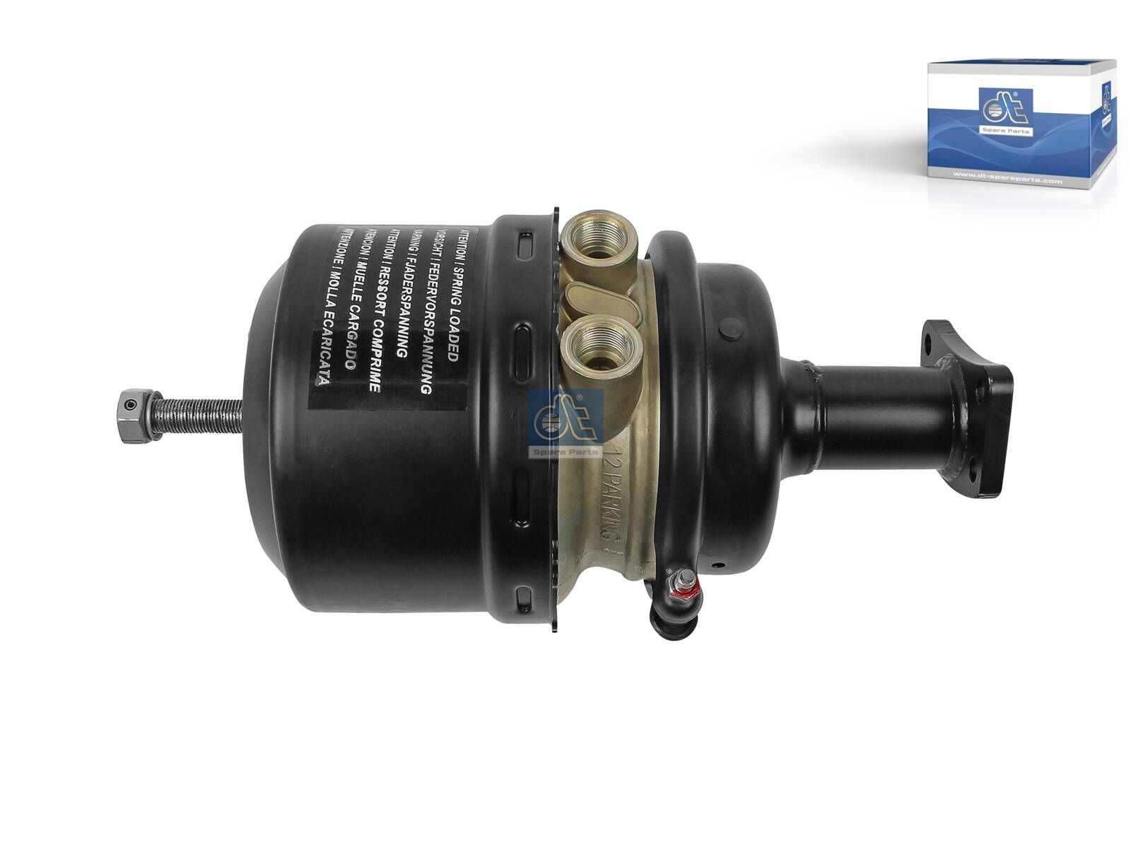 DT Spare Parts 4.67635 Spring brake cylinder, left, M22 x 1,5, Ls: 53 mm