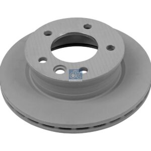 DT Spare Parts 4.67729 Brake disc, D: 285 mm, 5 bores, b: 15 mm, P: 130 mm, d: 85 mm, H: 72 mm, S: 22 mm, s: 20 mm