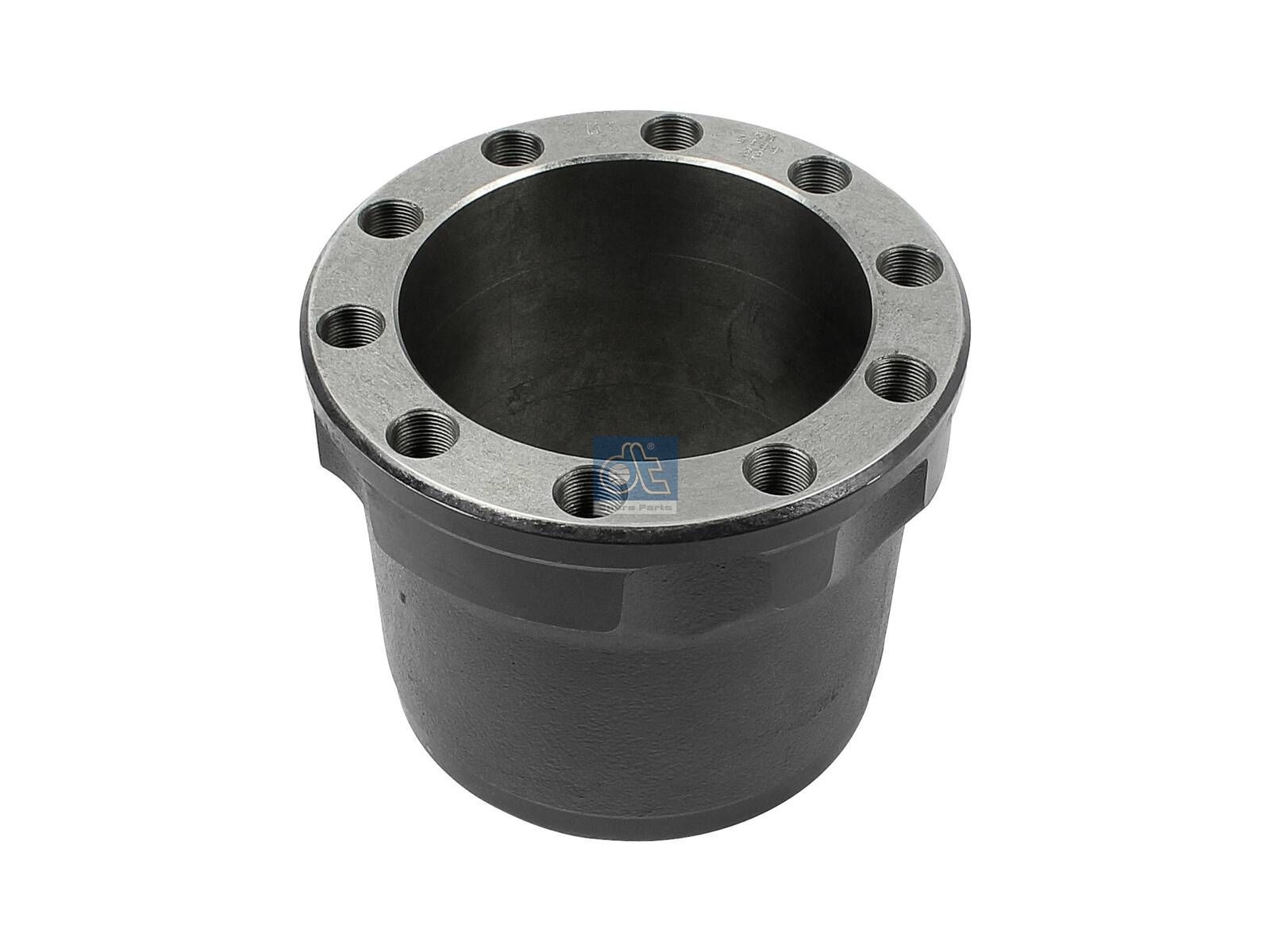 DT Spare Parts 4.67810 Wheel hub, without bearings, d: 140 mm, D: 199 mm, 10 bores, b: 20 mm, H: 158 mm
